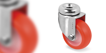 Wheels series 36 and 38 with stainless steel brackets